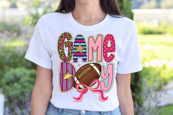 Download Coquette Football Bow Sublimation Design - Design Collection