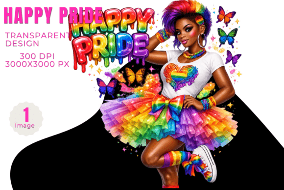 Download HAPPY PRIDE – LGBTQ PNG Design - Design Collection