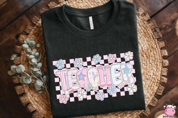 Download Retro Pastel Teacher Checkerboard Design - Design Collection